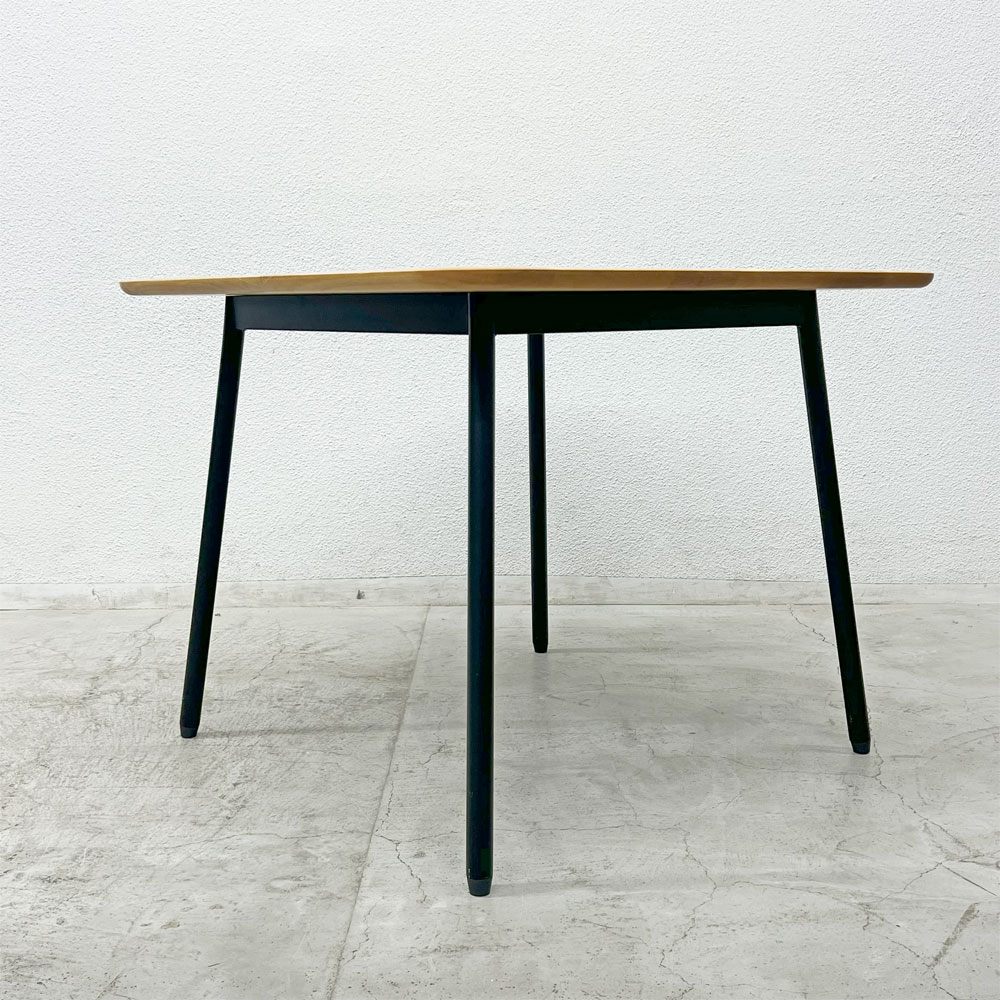 graf ムクトップ MUKU TOP ダイニングテーブル アルダー無垢材 W90cm ナチュラル カフェ 定価¥190,300 〓
