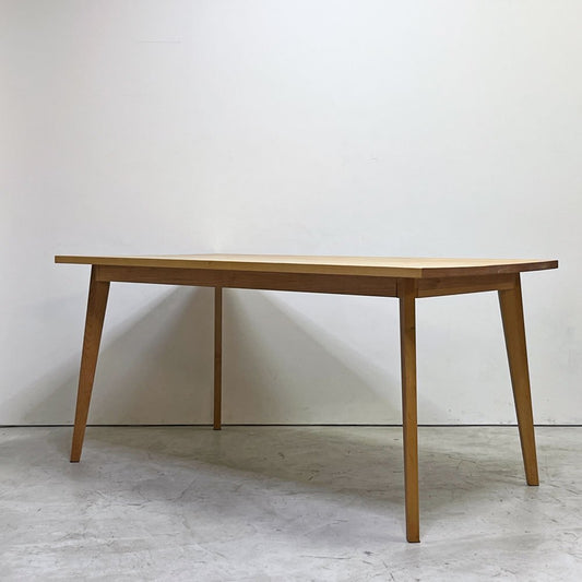 モモナチュラル MOMO Natulal ヴィボ VIBO ダイニングテーブル W150 レクタングル ティルトレッグ ナチュラルモダン ●