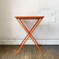 フェルモブ Fermob ビストロ BISTRO スクエアテーブル SQUARE TABLE 57 ガーデンテーブル キャンディオレンジ 折りたたみ フランス 廃番カラー ◎