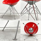 カルテル Kartell エロエス ERO S ダイニングチェア レッド 4本脚 フィリップ・スタルク スペースエイジ イタリア 参考定価￥93,400- ●
