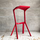 プランク PLANK ミウラスツール MIURA stool ハイスツール スタッキング レッド コンスタンチン･グルチッチ 定価￥44,000-  ♪