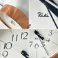 タカタレムノス Lemnos リキクロック Riki Clock 20.4cm 掛け時計 ウォールクロック 銅の時計 渡辺力 100周年 記念モデル ◇