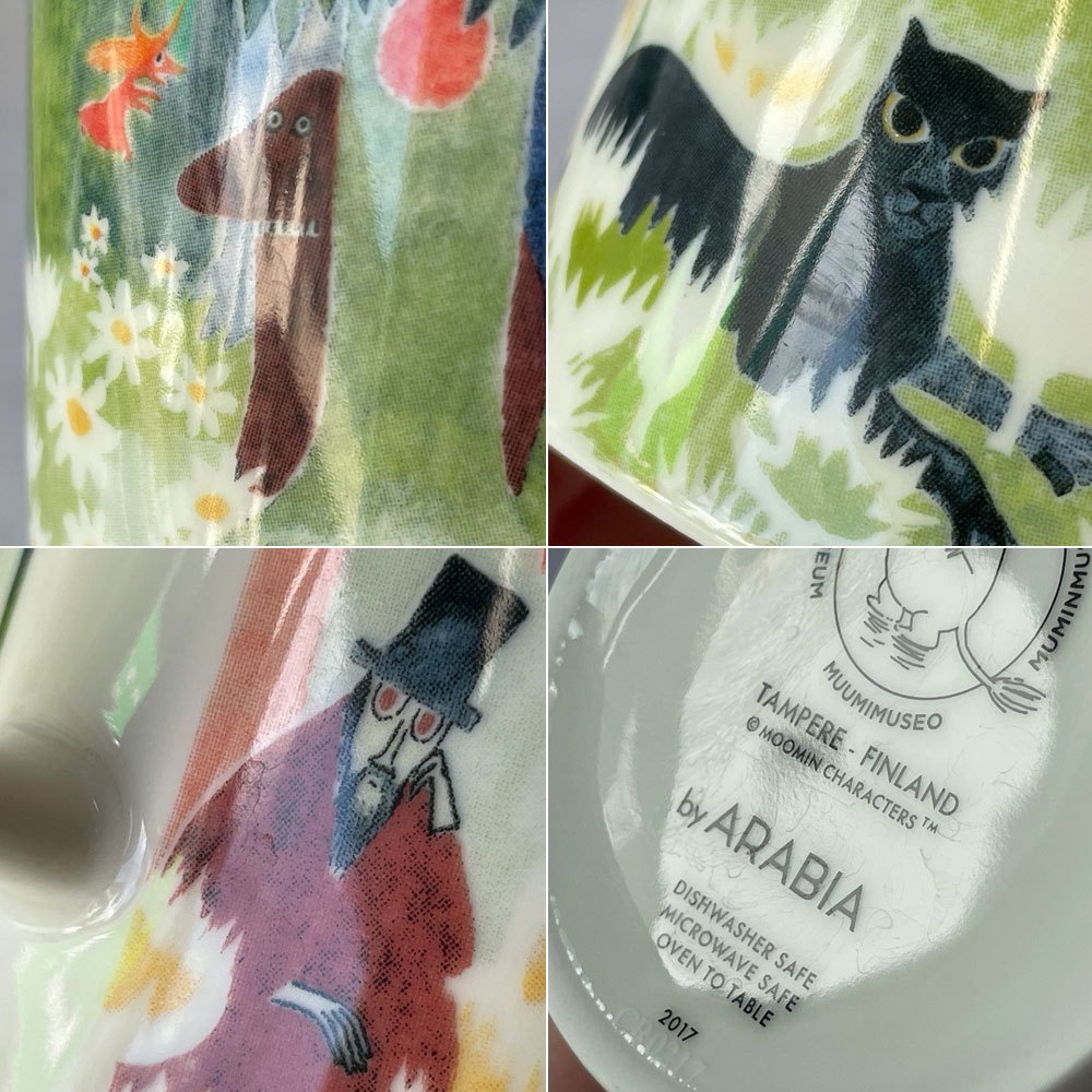 アラビア ARABIA ムーミンマグ MOOMIN フィンランド独立100周年記念 タンペレ市立ムーミン美術館 2017年限定 トーベ・ヤンソン フィンランド 北欧食器 ◇