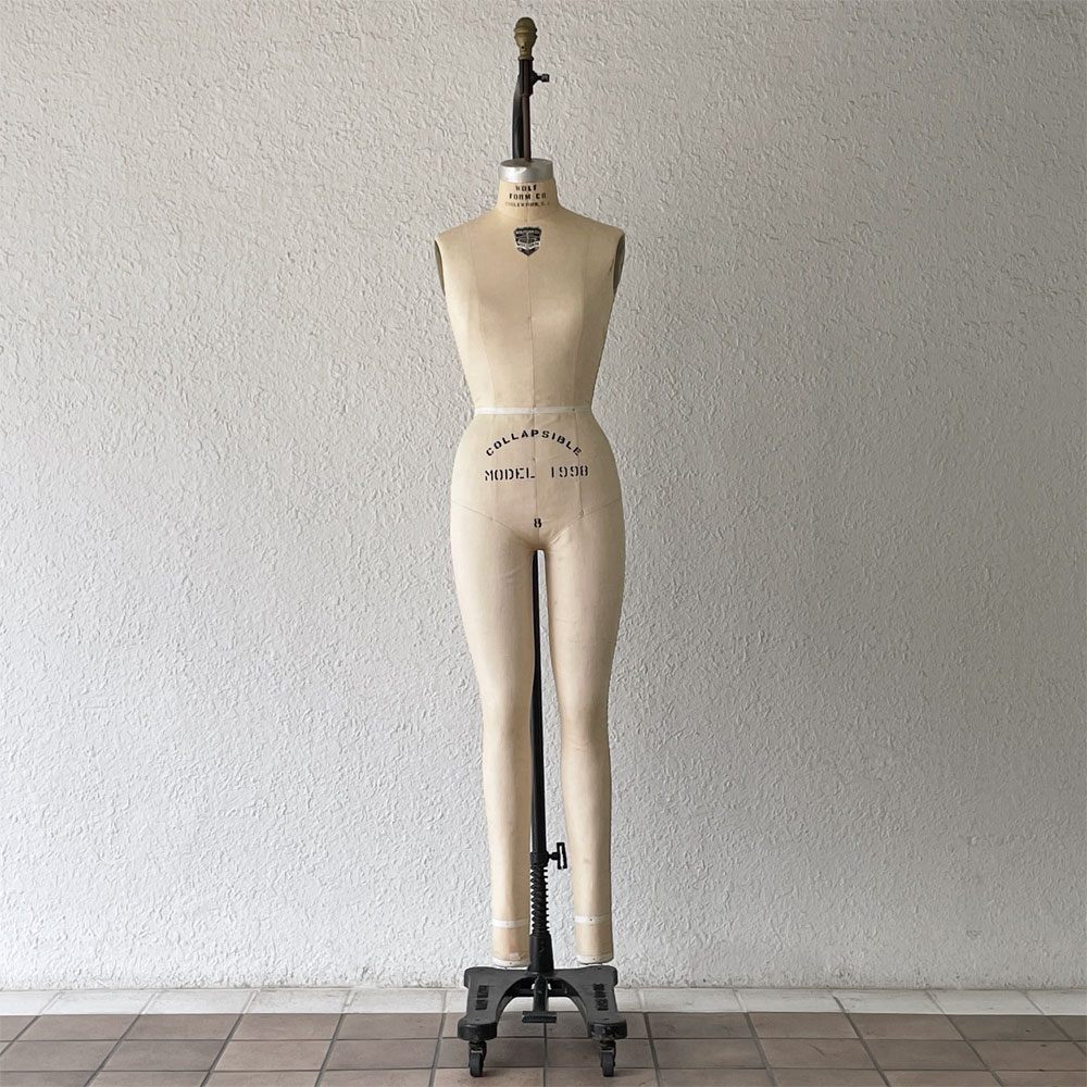 ウルフフォーム WOLFFORM ハンギング トルソー フルボディ ドレスフォーム Dress Form ウィメンズ Female 8号 フルレングス アメリカ ◇