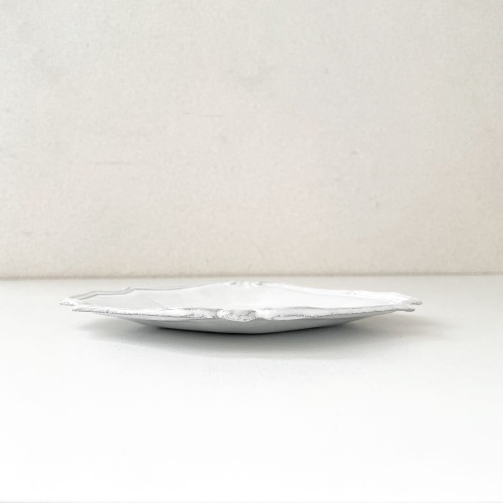 アスティエ・ド・ヴィラット Astier de Villatte レジャンス Regence デザートプレート 20.5cm フランス 定価￥17,600- B ◎