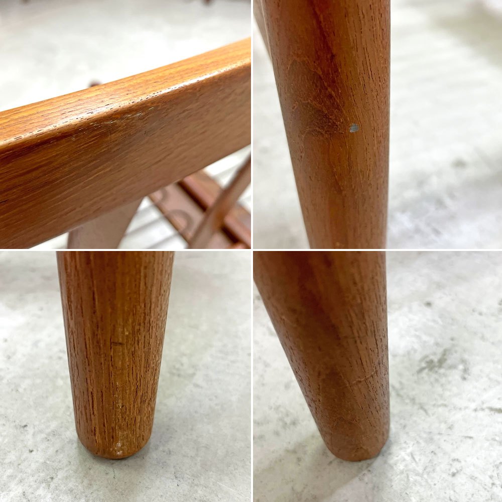 グロストルップ Glostrup Mobelfabrik 3pソファ チーク材 アルネ・ヴォッダー Arne Vodder デンマーク 北欧ビンテージ ●