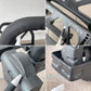 花岡車輌 フラットカート FLAT CART 2×4 キャリーカート 手押し台車 ブラック 折り畳み式 二輪 四輪 最大耐荷重120kg ゴムタイヤ ◇