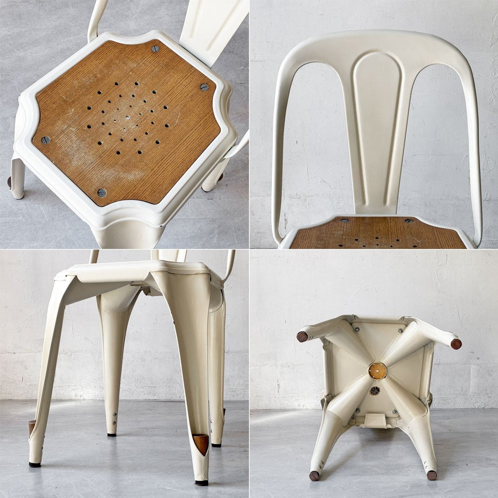 ノーザンオハイオインダストリアル Northern Ohio Industrial マルチプルズチェア Multipls Chair ダイニングチェア スタッキング マットホワイト インダストリアルデザイン A ★