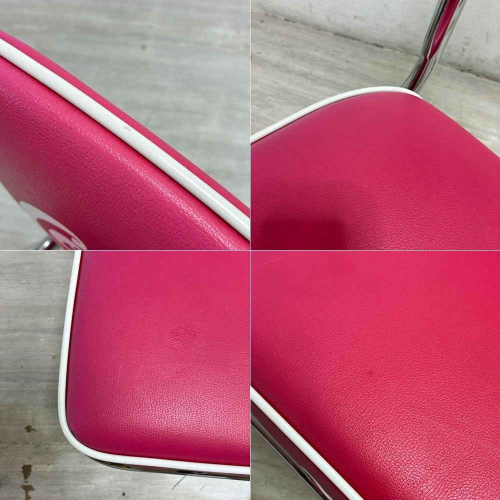 コカ・コーラ Coca Cola コークチェア Coke Chair PJ-105C ダイニング カフェチェア 50sビンテージスタイル 店舗什器 US B ●