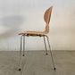 フリッツハンセン Fritz Hansen 3101 アリンコチェア アントチェア 4本脚 ナチュラルビーチ ラッカー仕上げ フェルトグライズ アルネ・ヤコブセン C 〓