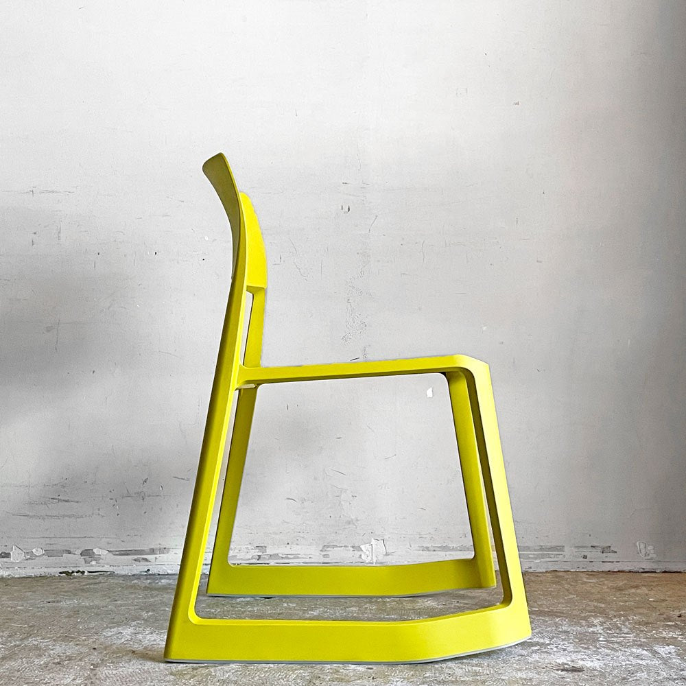 ヴィトラ Vitra ティプトン Tipton チェア スタッキングチェア チルト機能 ロッキングチェア イエロー A ■