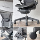 ハーマンミラー Herman Miller アーロンチェア Bサイズ ランバーサポート フル装備 グラファイトベース ビル・スタンフ ＆ ドン・チャドウィック ◇