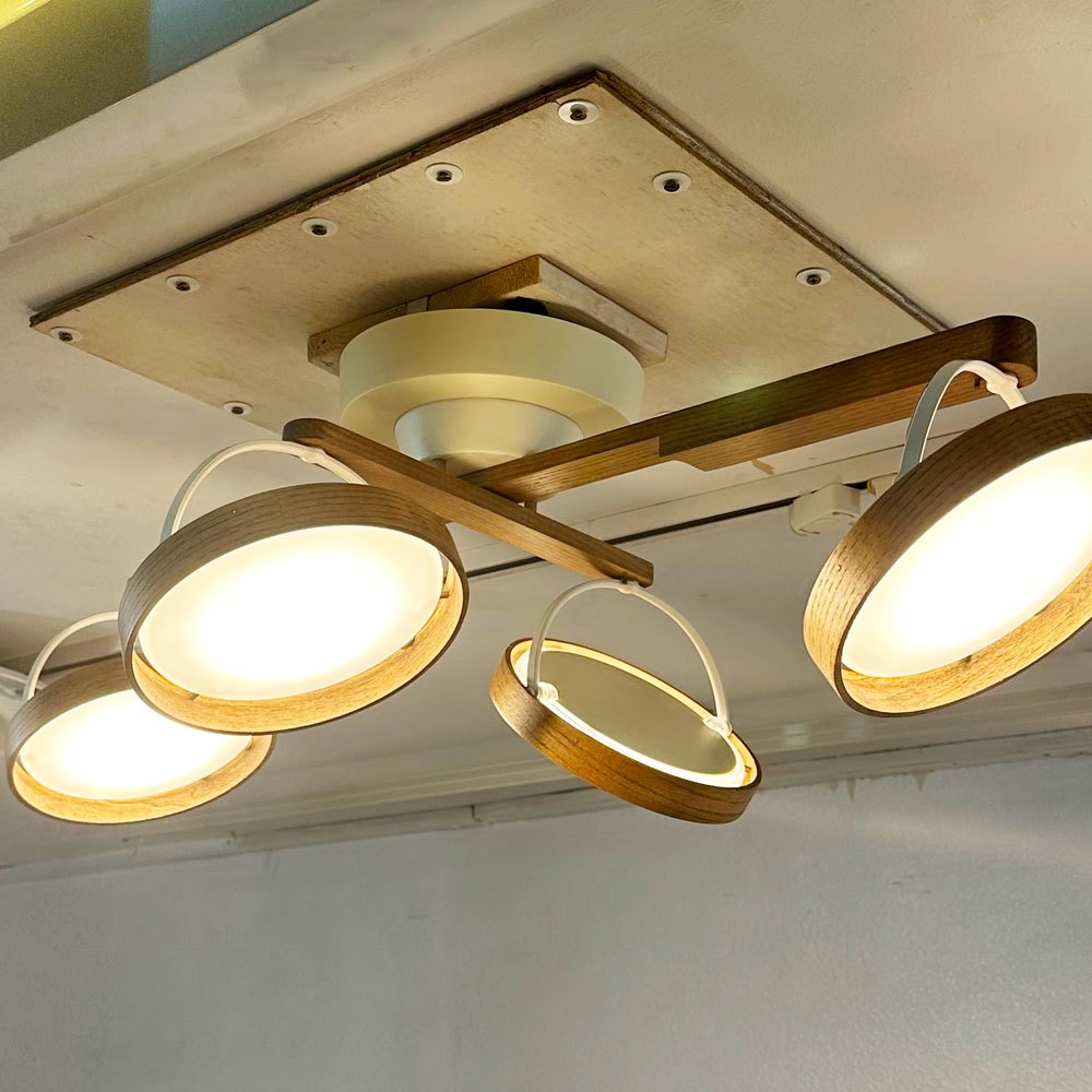 スワン電器 SWAN Another Garden Crux celing light クルックス シーリングライト ASP-802 リモコン欠品 ●