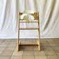 ストッケ STOKKE トリップトラップ TRIPP TRAPP ベビーチェア キッズチェア ナチュラル S/N6～ プラスチックガード ジュニアクッション付き ノルウェー 北欧家具 ◇