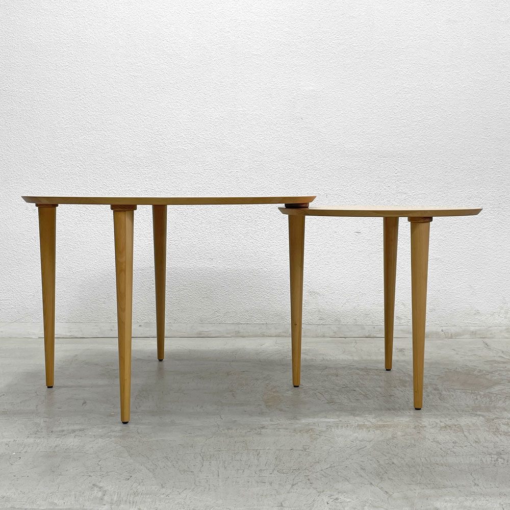 高野木工 TAKANO MOKKOU バルーン BALLOON 伸長式 ダイニングテーブル ホワイトオーク材 〓