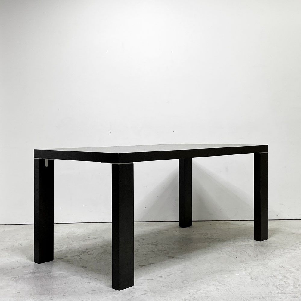 リーンロゼ ligne roset ロゼデディカート ROSETDEDICATO ダイニングテーブル W160cm ディジェ・ゴメズ ウォールナット ウレタン塗装 定価￥478,500- ●