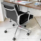 ハーマンミラー Herman Miller ソフトパッドグループ マネジメントチェア ローバック キャスター 5本脚 レザー ブラック イームズ ミッドセンチュリー 定価441,375円 ★