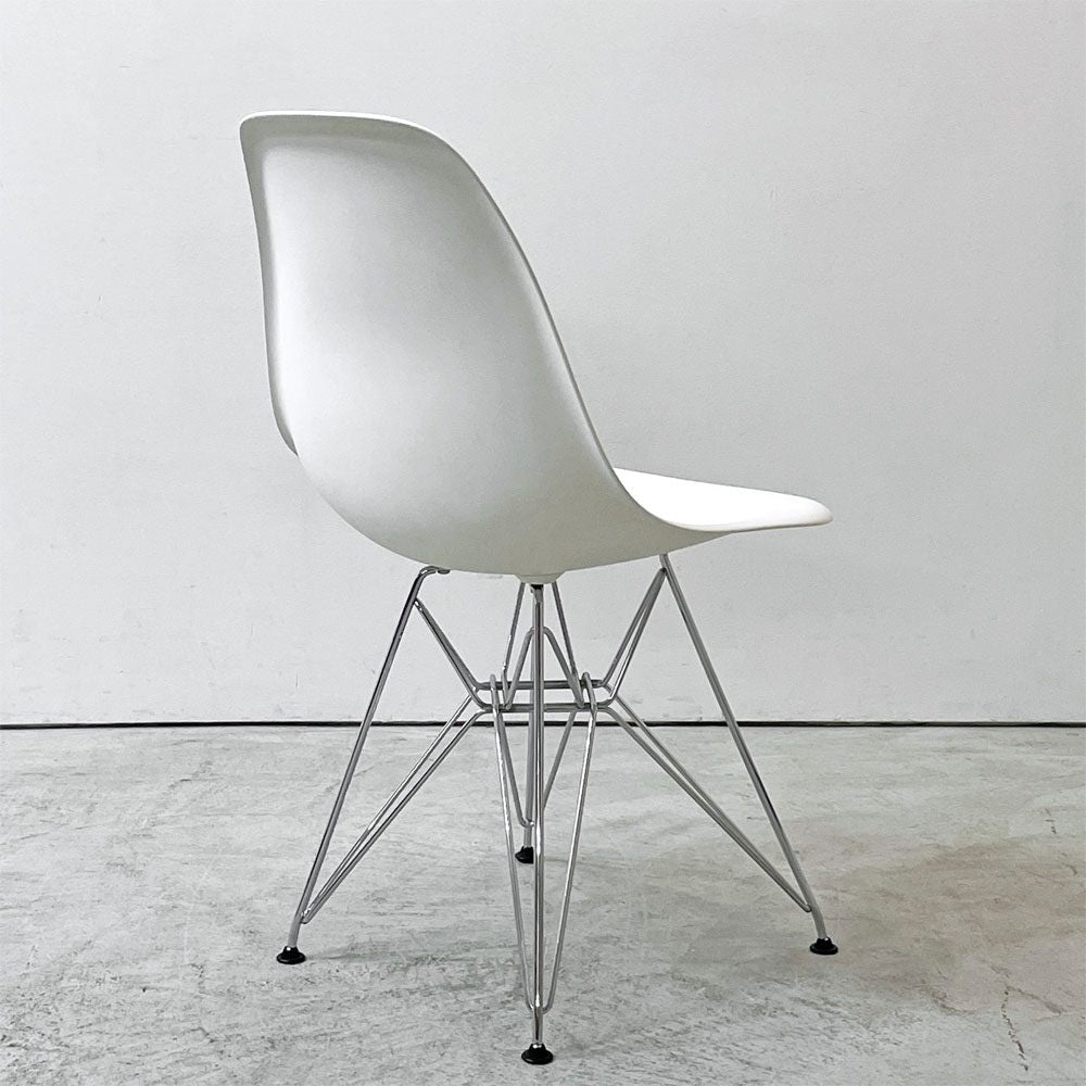 ハーマンミラー Herman Miller サイドシェルチェア ポリプロピレン製 エッフェルベース ホワイト C&R イームズ ミッドセンチュリー B ●