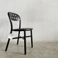 マジス MAGIS パイプチェア Pipe Chair ダイニングチェア パンチングシート アームなし ブラック 屋外使用可 ジャスパー・モリソン 未使用品 定価￥90,200- 〓