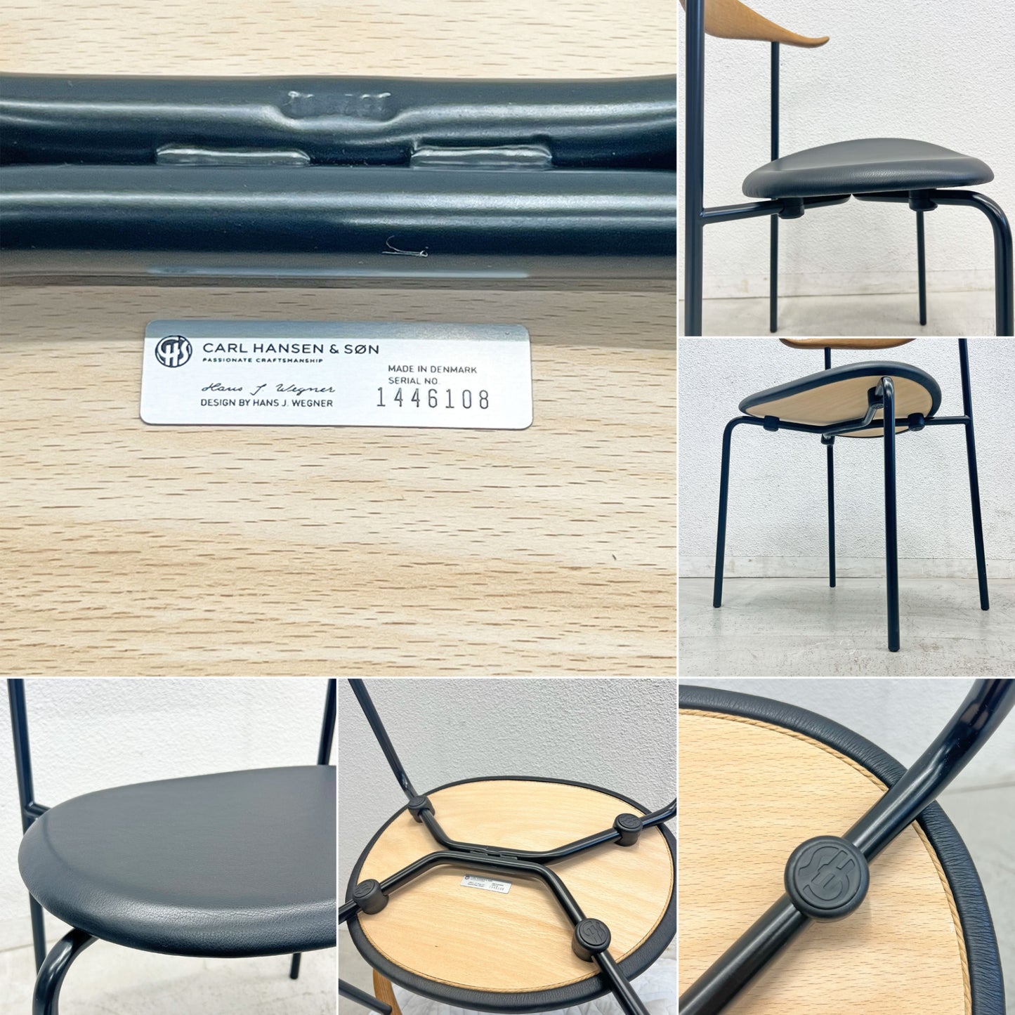 カールハンセン＆サン Carl Hansen & Son CH88P ダイニングチェア オーク材 本革 ハンス J. ウェグナー 〓