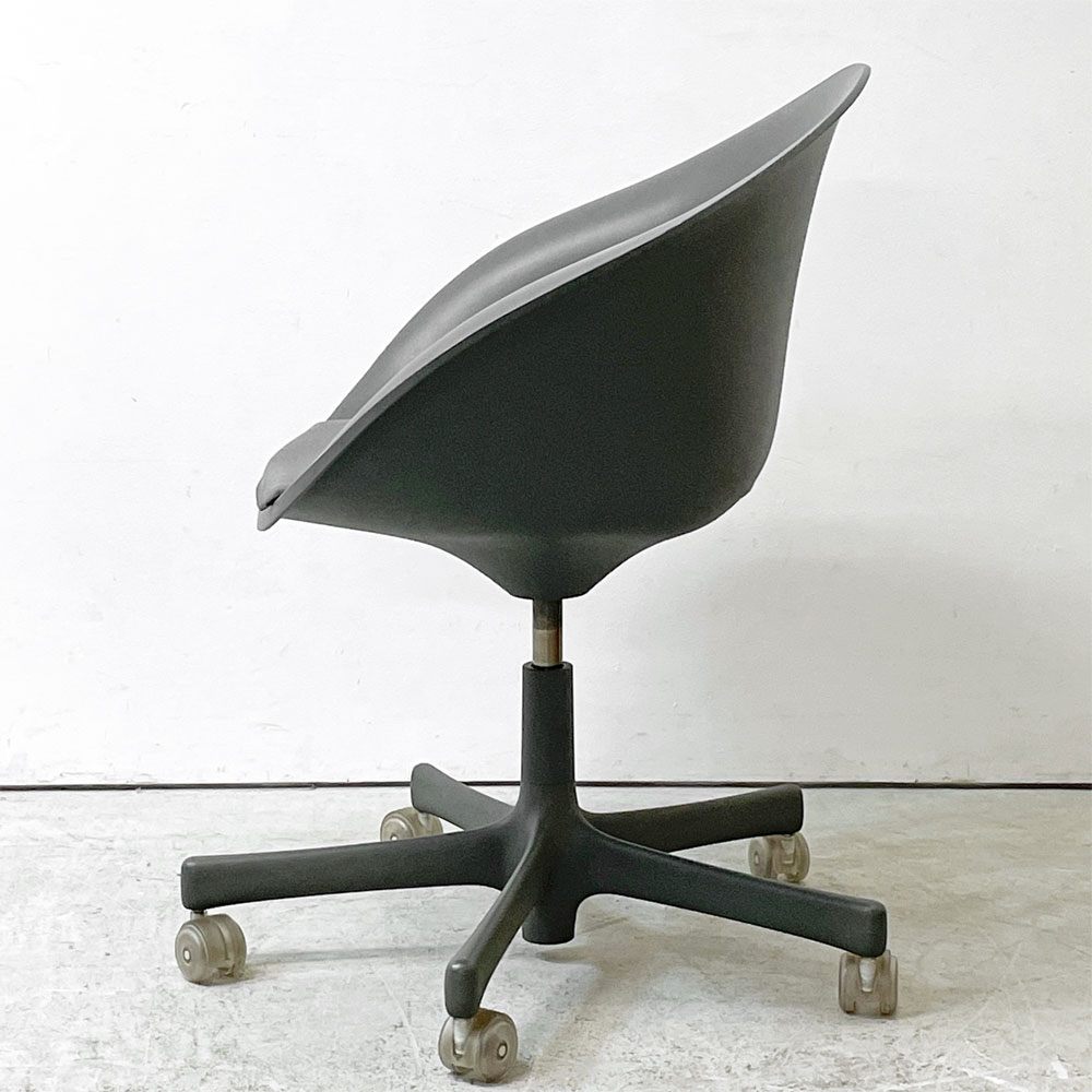 ヴィトラ vitra フラフープチェア Hula Hoop キャスターチェア シートパッド グレー系 フィリップ・スタルク 廃盤 ●