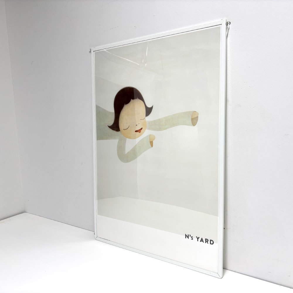N’s YARD 奈良美智 ポスター Princess of Snooze 52.5×74cm 額装品 ●