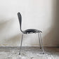 フリッツハンセン Fritz Hansen セブンチェア ダイニングチェア カラードアッシュ ブラック アルネ・ヤコブセン 北欧 デンマーク 定価￥75,680- ■
