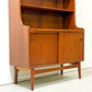 ボーンホルムス・モーベルファブリック Bornholms Mobelfabrik チーク材 ブックシェルフ 4段 本棚 飾り棚 H182cm ヨハネス・ソース デンマーク 北欧ビンテージ ●
