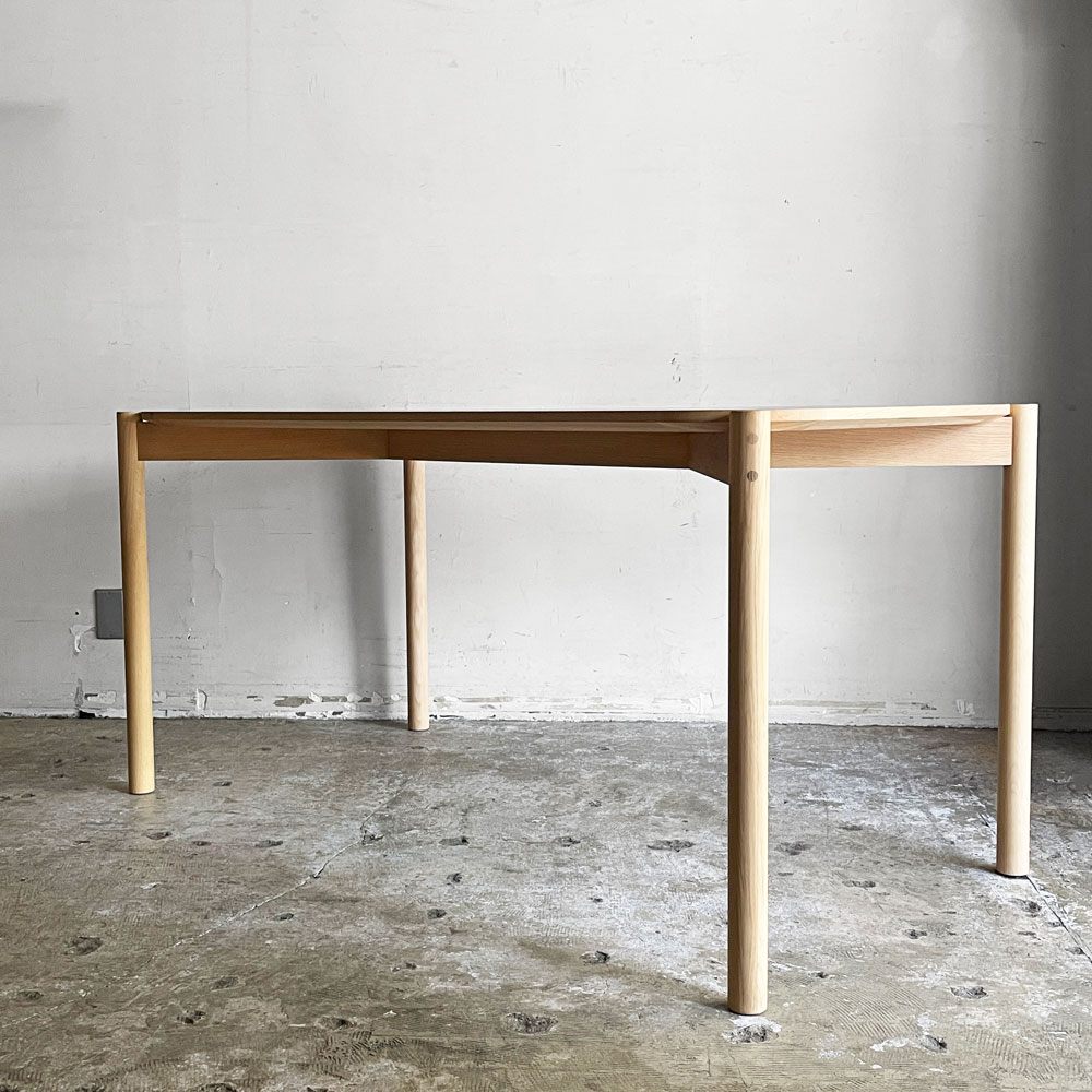 カリモクニュースタンダード Karimoku キャストール ダイニングテーブル CASTOR TABLE 150 ピュアオークカラー 国産ナラ材 ナチュラル 定価￥145,200- ■