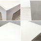 アダル ADAL フィット FIT ダイニングテーブル ワークテーブル ホワイトラッカー木製天板×スチールレッグ W170cm ミニマル モダン ●