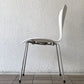 フリッツハンセン Fritz Hansen 3107 セブンチェア ラッカー仕上げ ホワイト スタッキング アルネ・ヤコブセン デンマーク 北欧家具 A ◇