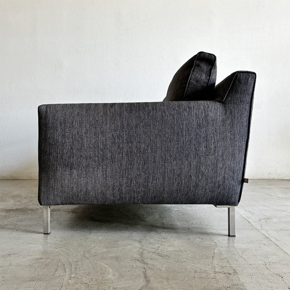 アイラーセン eilersen ストリームライン STREAMLINE ミニソファ MINI SOFA 2.5～3シーター W190cm イェンス・ユール・アイラーセン Jens Juul Eilersen Dランク生地 ネイビー系色 参考価格￥411,400- 〓