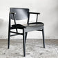 フリッツハンセン Fritz Hansen エヌゼロワン N01 ダイニングチェア アームチェア ブラック オーク無垢材 佐藤オオキ nendo 参考定価￥139,480- ■