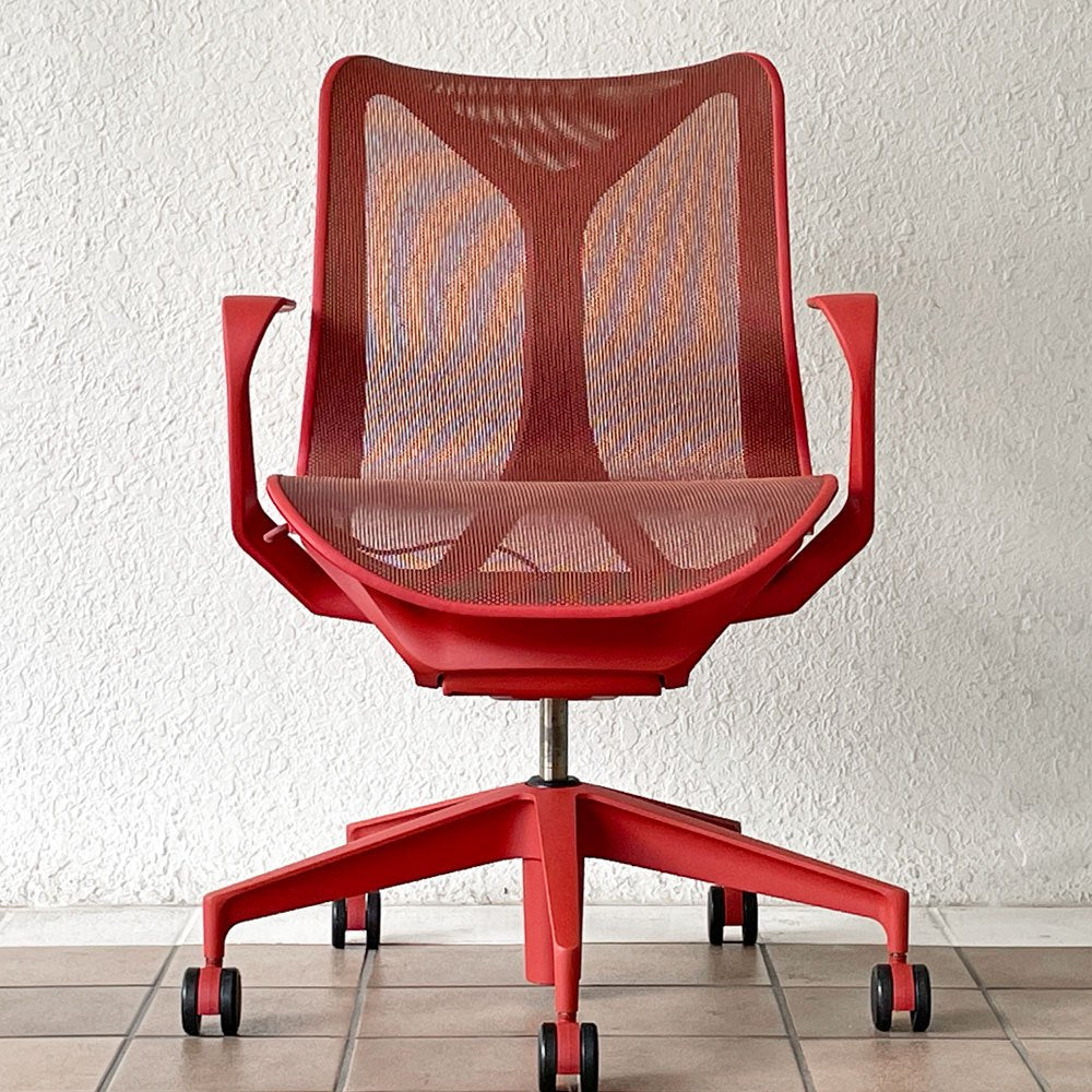 ハーマンミラー Herman Miller コズムチェア Cosm Chair キャニオン ローバック 固定アーム スタジオ7.5 定価247,500円 ◇