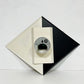 ヴィトラ Vitra カイトクロック Kite Clock 壁掛け時計 ウォールクロック ブラック × ホワイト ジョージネルソン ミッドセンチュリー 箱付き ●