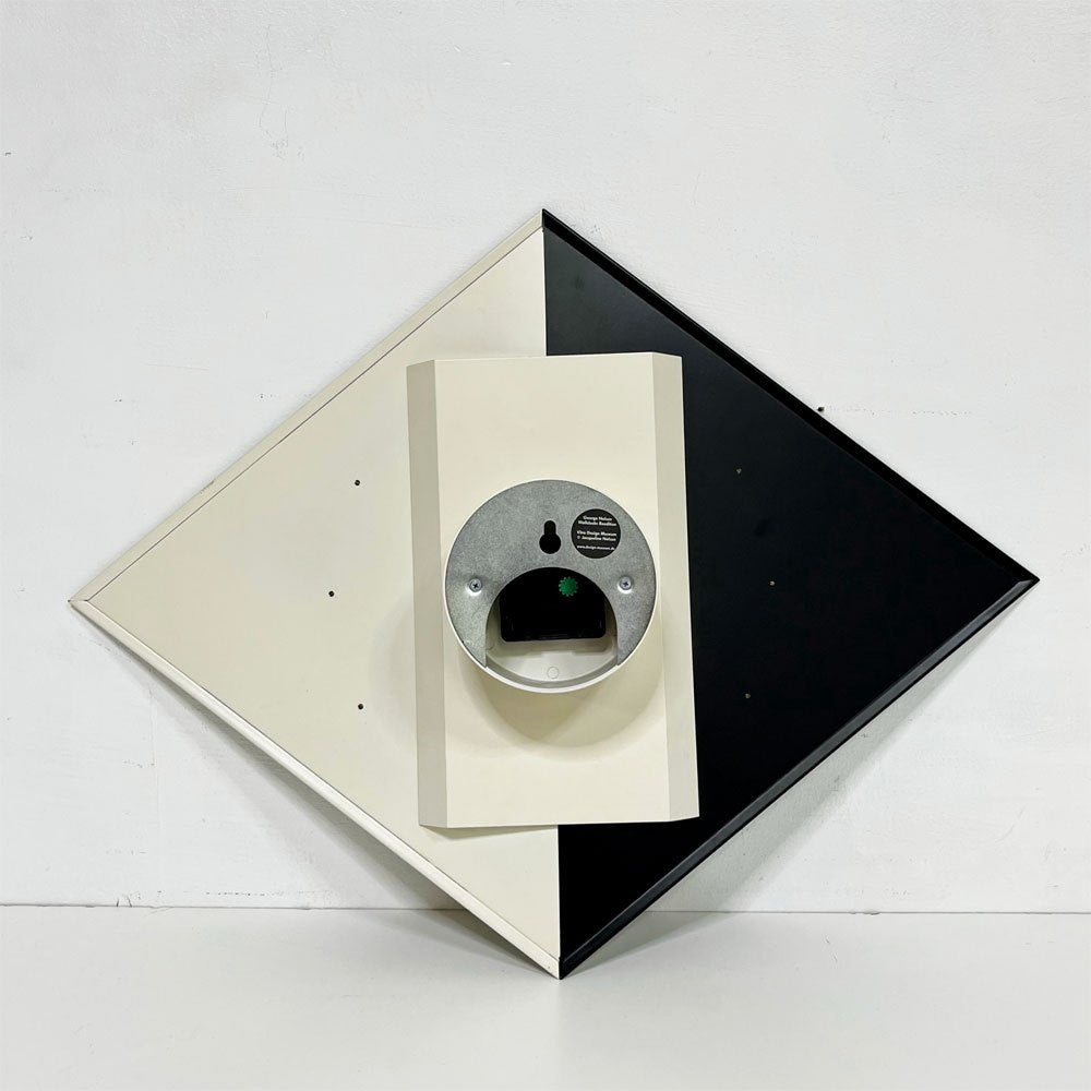 ヴィトラ Vitra カイトクロック Kite Clock 壁掛け時計 ウォールクロック ブラック × ホワイト ジョージネルソン ミッドセンチュリー 箱付き ●