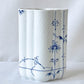 ロイヤルコペンハーゲン ROYAL COPENHAGEN ブルーパルメッテ Blue Palmette フラワーベース H15cm 北欧雑貨 未使用品 ◇