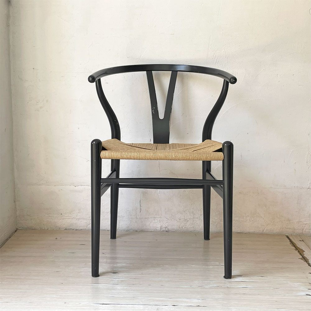 カール ハンセン＆サン Carl Hansen & son CH24 Yチェア ハンス・J・ウェグナー ビーチ材 ブラックラッカー ペーパーコード  参考104,500円 ★