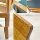スタンダードトレード STANDARD TRADE Wood Frame Sofa SFA-03C-1p 一人掛けソファ ブルーグリーン ファブリック オーク無垢材 定価：¥240,000- ●