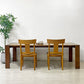 カンディハウス CONDE HOUSE ボルス BOLS オーク材 ダイニングテーブル W210cm 旭川家具 参考価格約294,840- ●