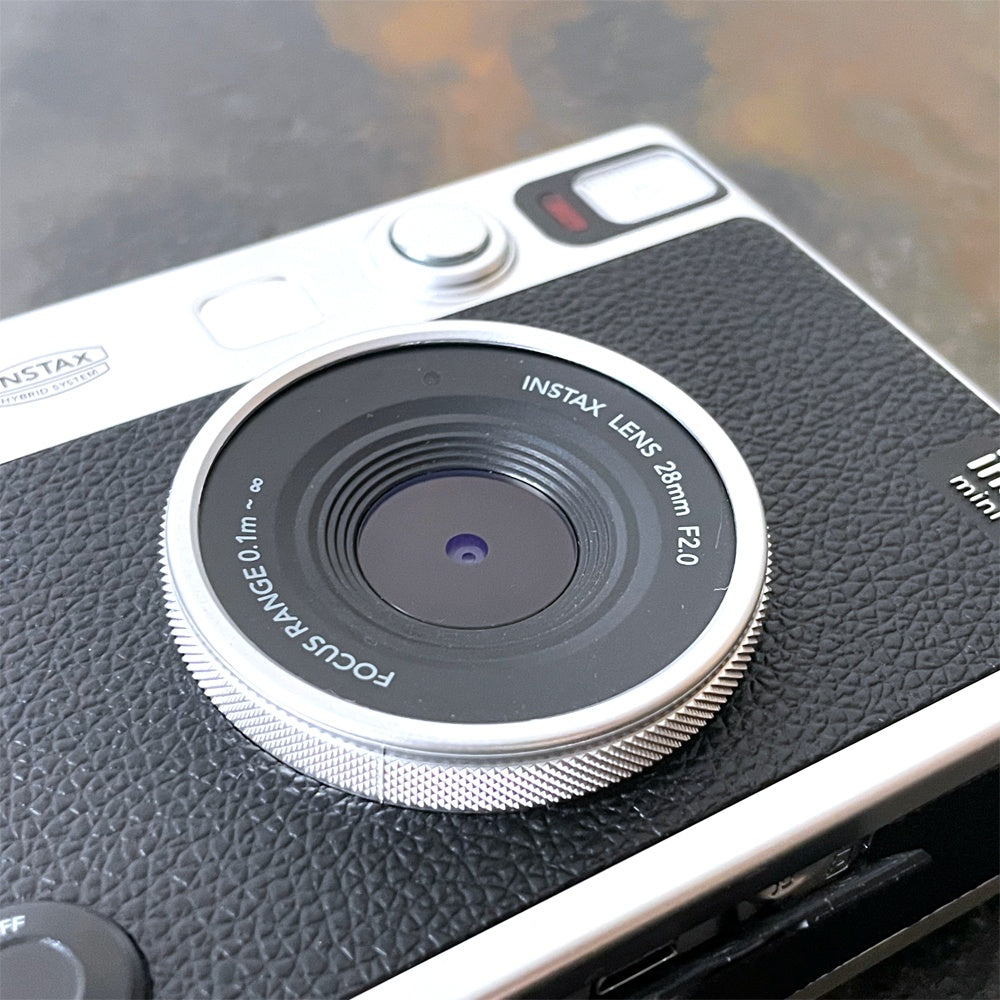 富士フィルム FUJI FILM チェキ インスタックスミニ instax mini Evo ハイブリッドインスタントカメラ ブラック 美品 ★