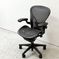 ハーマンミラー Herman Miller アーロンチェア クラシック Bサイズ ポスチャーフィット フル装備 グラファイトベース デスクチェア オフィスチェア ●
