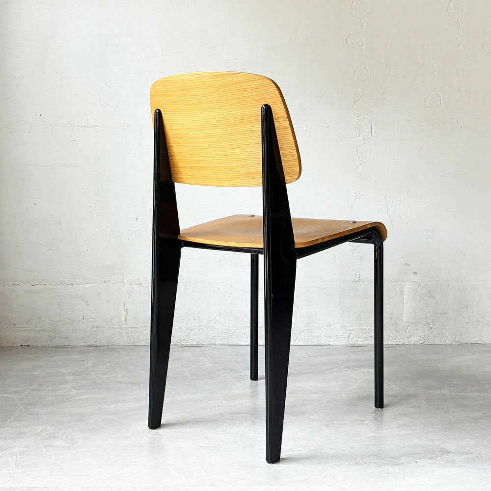 関家具 トーラスチェア Taurus Chair ダイニングチェア アッシュ材×スチール ブラックカラー インダストリアル A ★