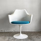 ノル ノール Knoll サーリネンコレクション チューリップチェア アームチェア ダイニングチェア ホワイト 座面クッション交換済み エーロ・サーリネン ビンテージ 参考定価￥520,300- ■