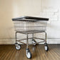 R&B ワイヤープロダクツ R&B WIRE PRODUCTS ランドリーカート LAUNDRY CART キャスター付 アメリカ パシフィックファニチャーサービス P.F.S.取扱 廃番 ◎