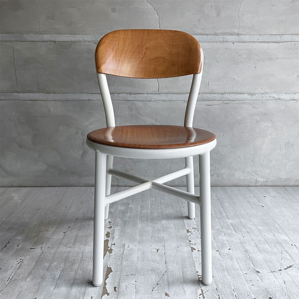 マジス MAGIS パイプチェア ウッド Pipe Chair Wood ダイニングチェア ホワイト×ライトビーチ ジャスパー・モリソン 定価￥94,600- ♪