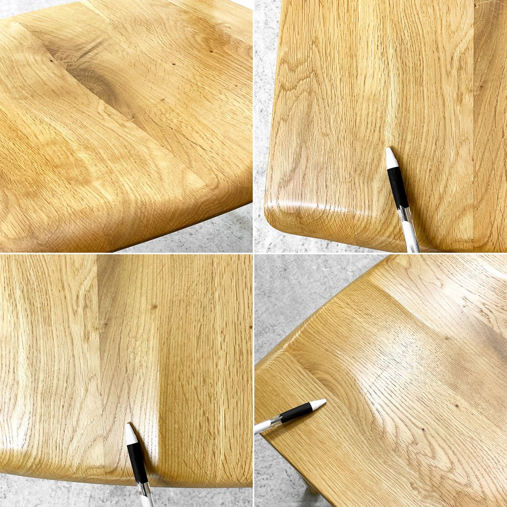 飛騨産業 HIDA 風のうた ダイニングチェア 板座 アームレス 国産ナラ材 ナチュラル 国産家具 定価 ￥69300- ●