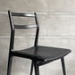 天童木工 TENDO インパラチェア Impala Chair ダイニングチェア ブラック レザー 本革 佐々木敏光 ジャパニーズミッドセンチュリーモダン C  ♪
