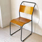 クラッシュゲート CRASH GATE ノットアンティークス Knot antiques ブルーノチェア RP6 BLUNO CHAIR スタッキングチェア プライウッド スチールレッグ ブラック 関家具 A ★