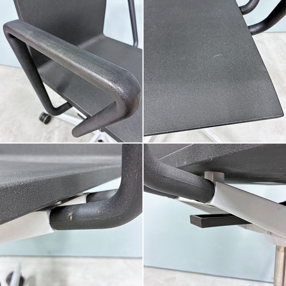 ヴィトラ vitra ゼロフォー .04 スタジオチェア アームレスト付 マールテン・ヴァン・セーヴェレン Maarten Van Severen 定価￥202,400- B ◎